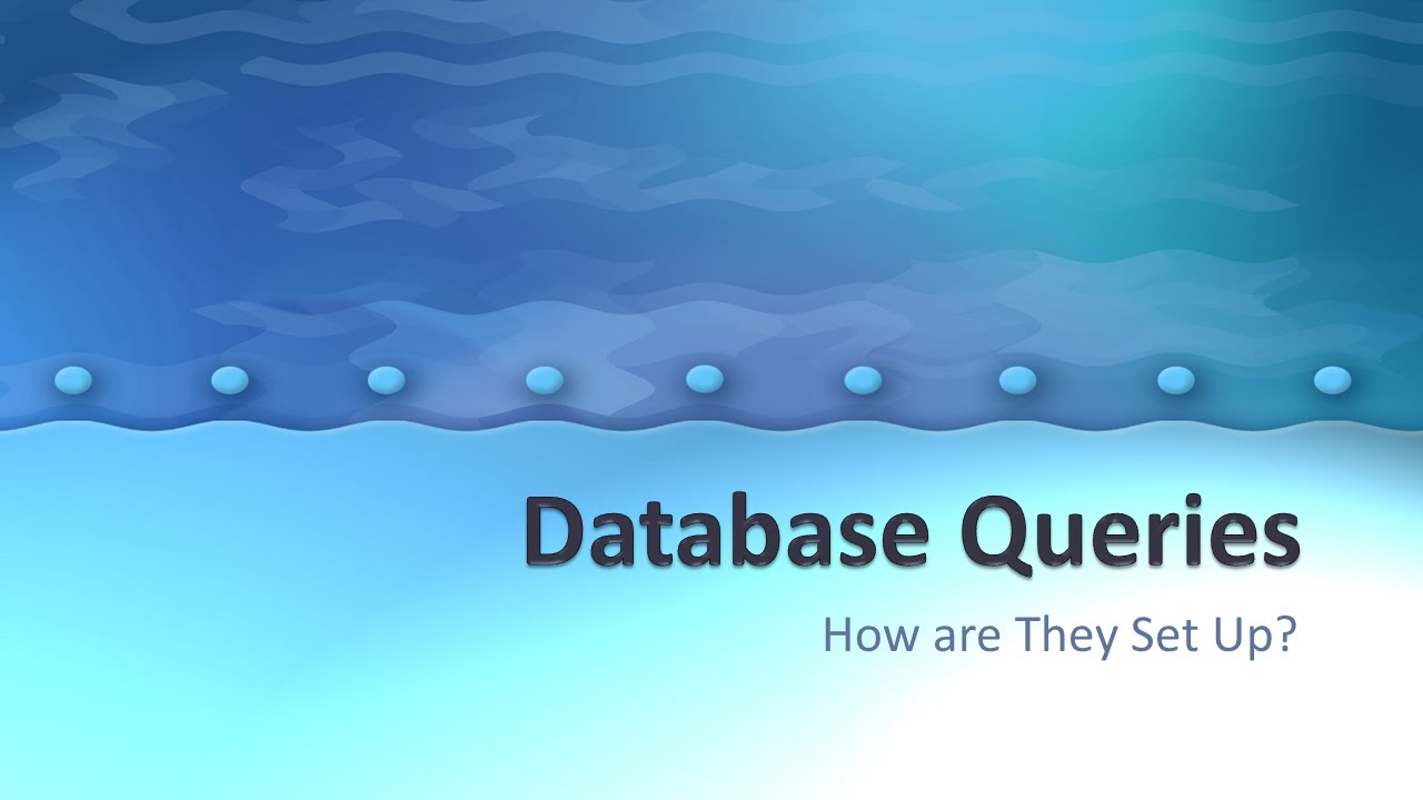 Database Queries (#2 of 15)