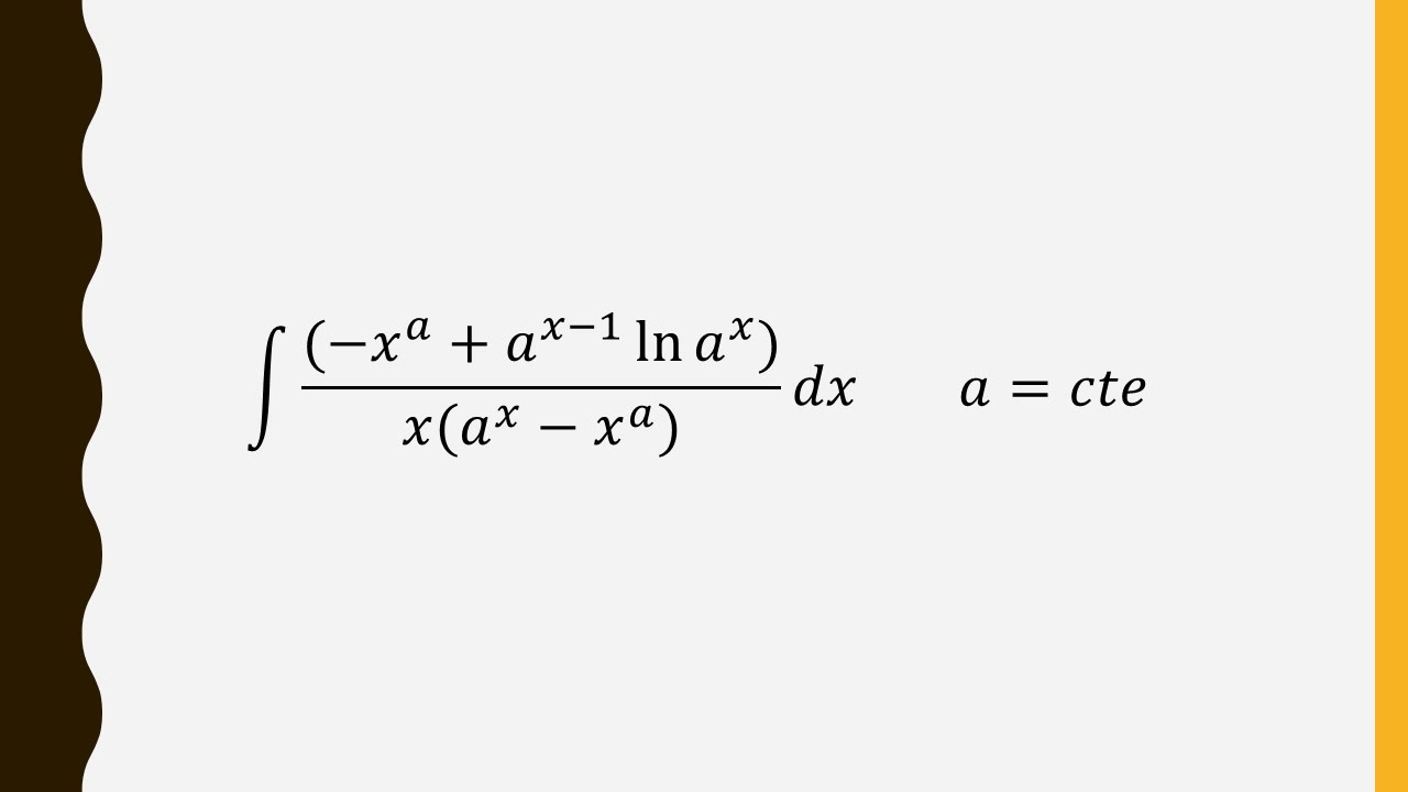 Integral Monstruosa #2 - Un cambio de cara muy sencillo.