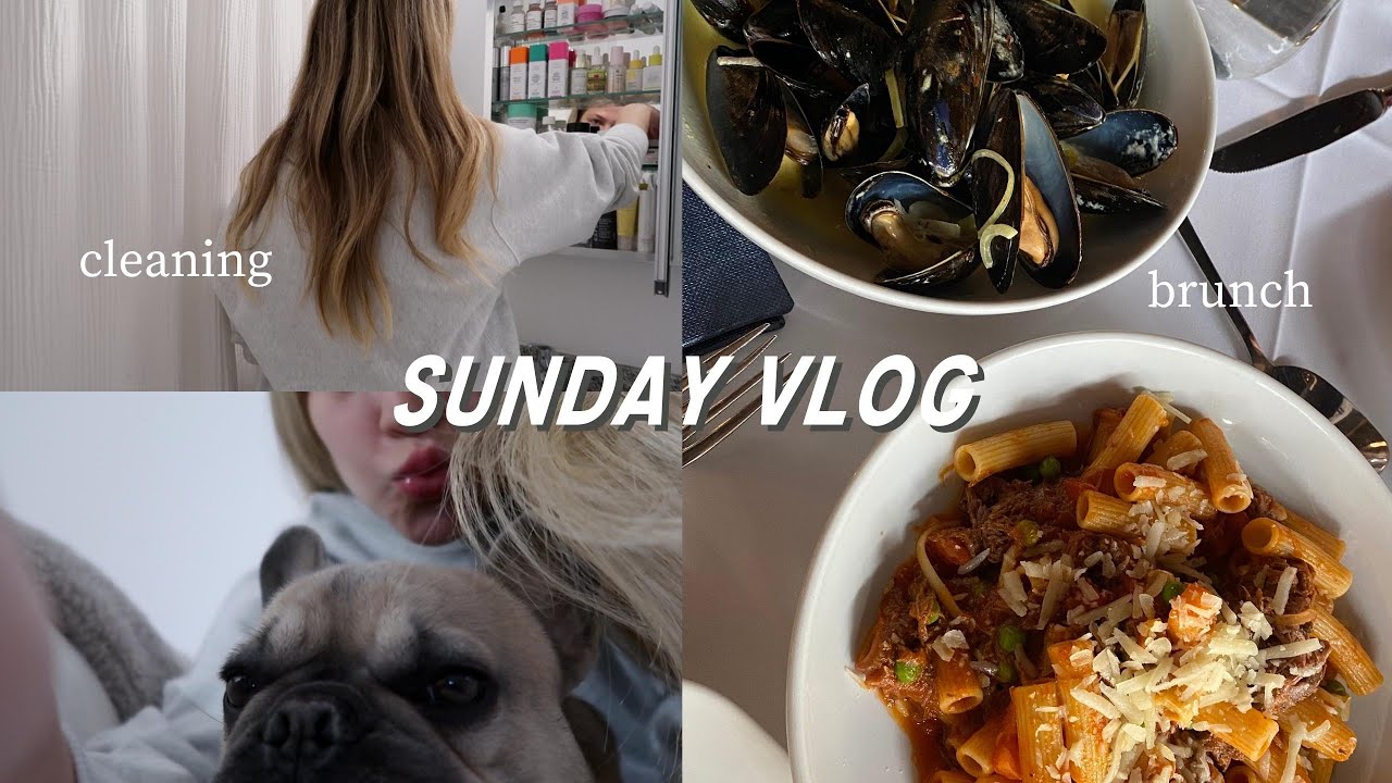 sunday vlog: farmer's market, mother's day brunch + deep cleaning my apartment | maddie cidlik