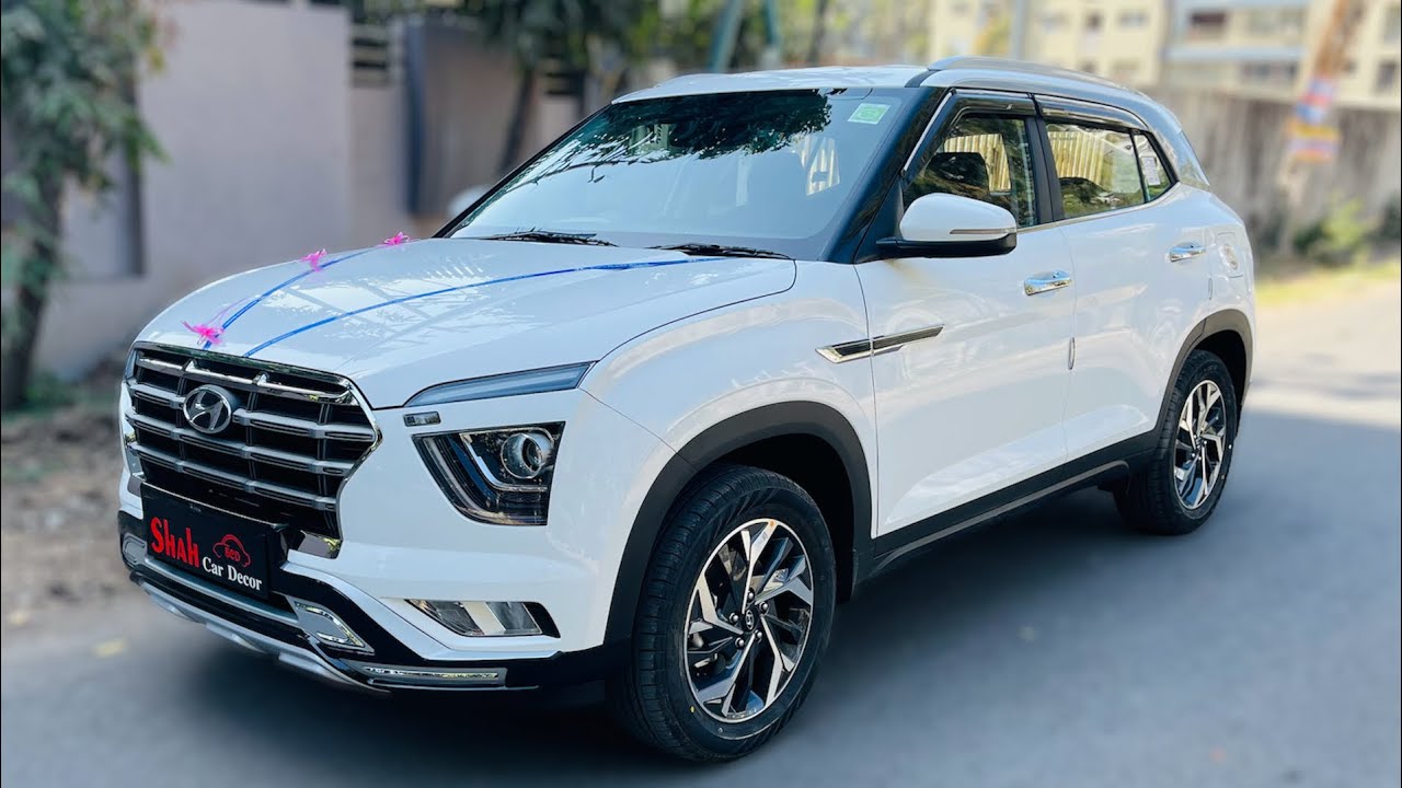 New Creta E | Alloys | Auto folding Mirror | Sony XAV 8000 @shahcardecor6547  Surat 📞9461362666