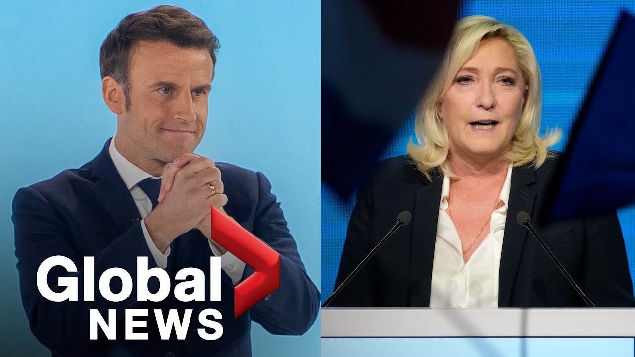 Macron, Le Pen appeal to voters as they appear headed to runoff in French election