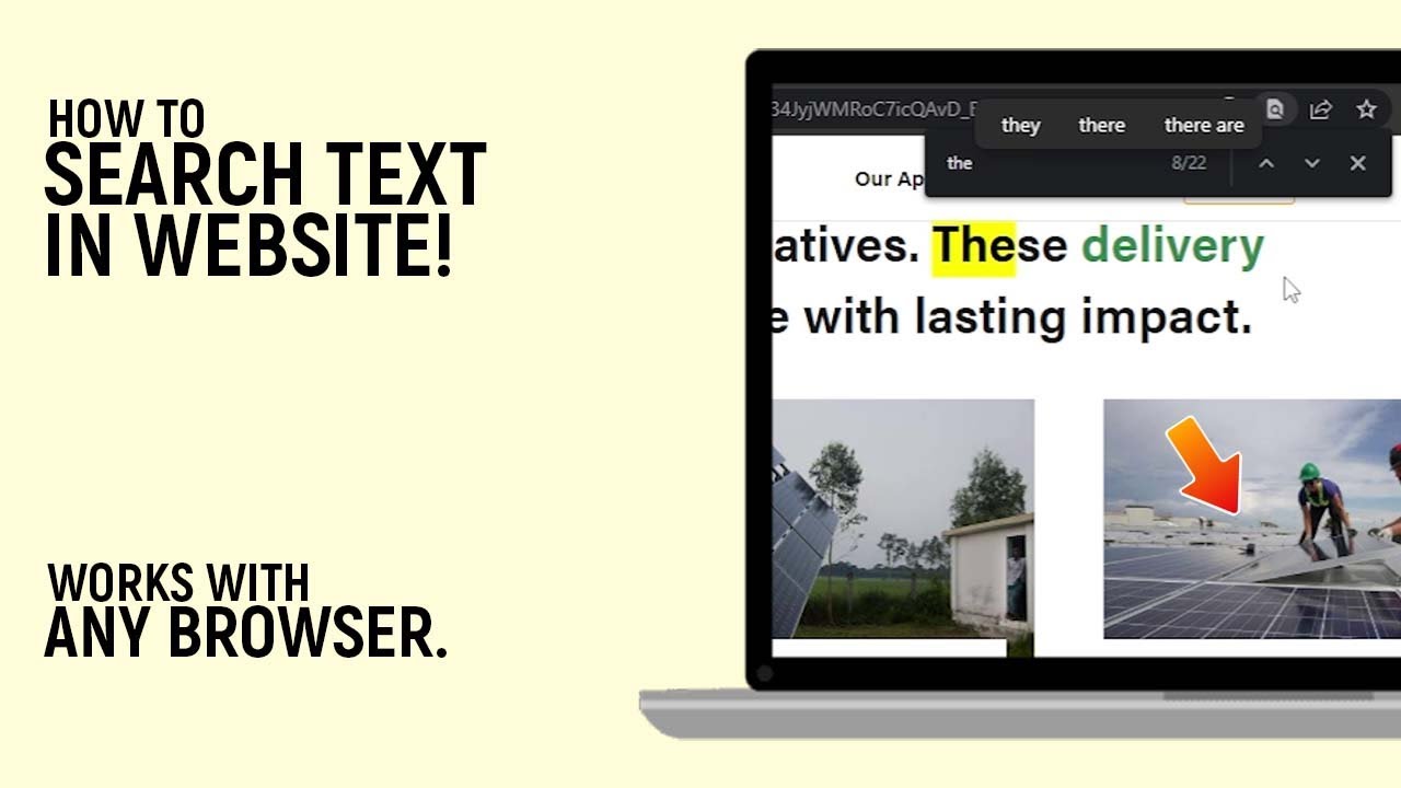 How to Search a Text on Webpage or Website [EASY]