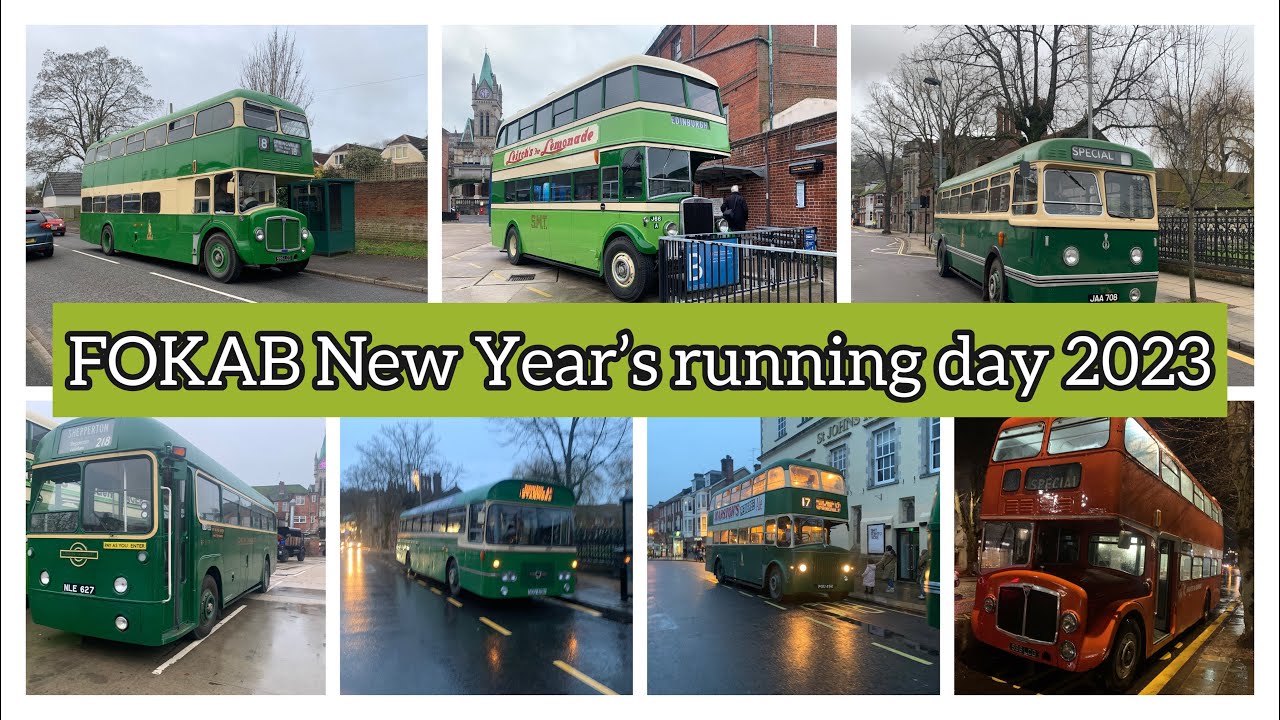 Friends of the King Alfred Buses New years running day 2023