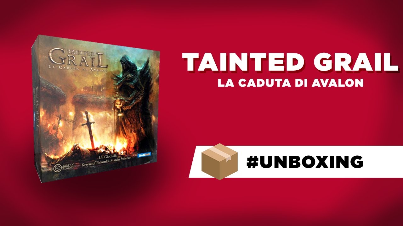 Tainted Grail Unboxing
