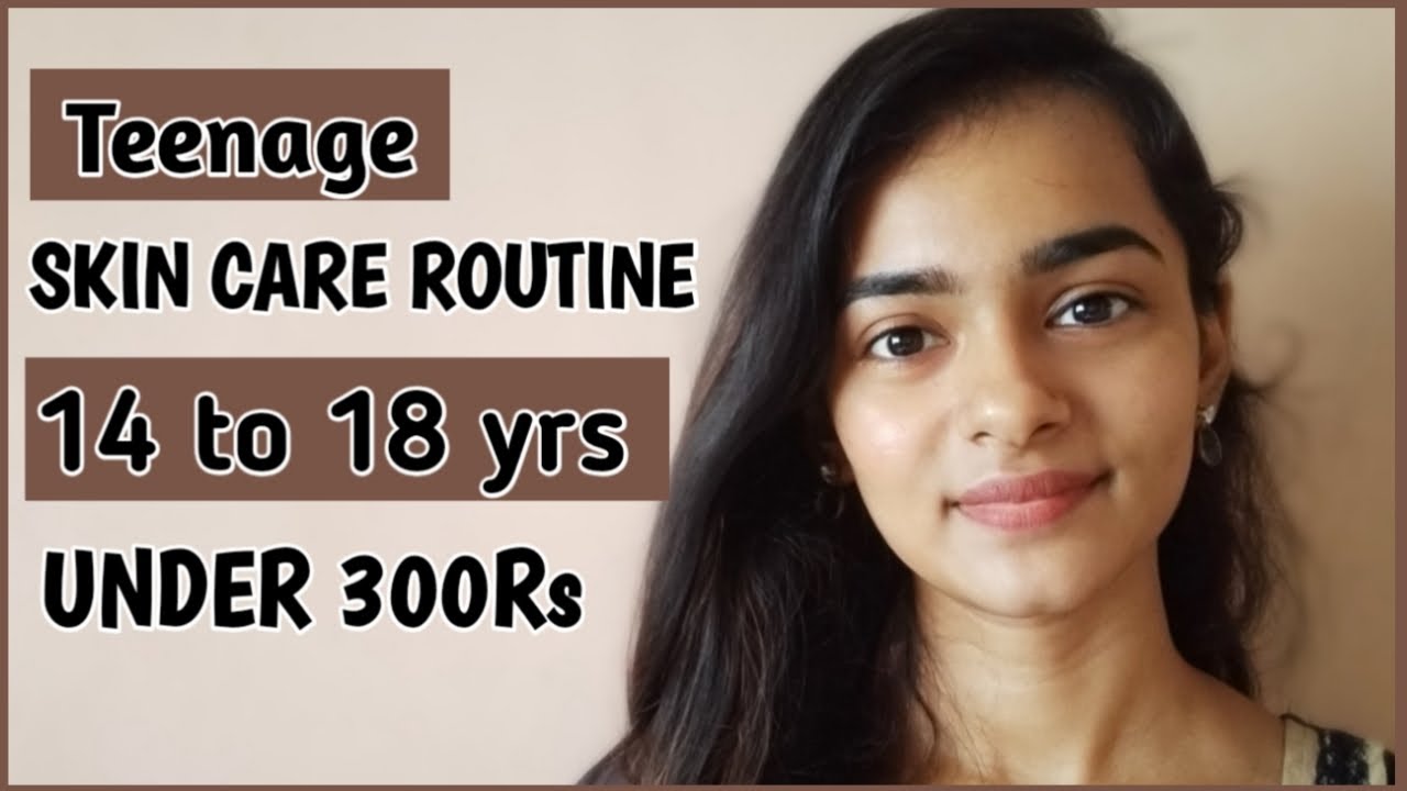 தமிழில் Teenage Skin Care Routine 14-18yrs Under 300Rs|School Makeup in Tamil|Teenage Skincare
