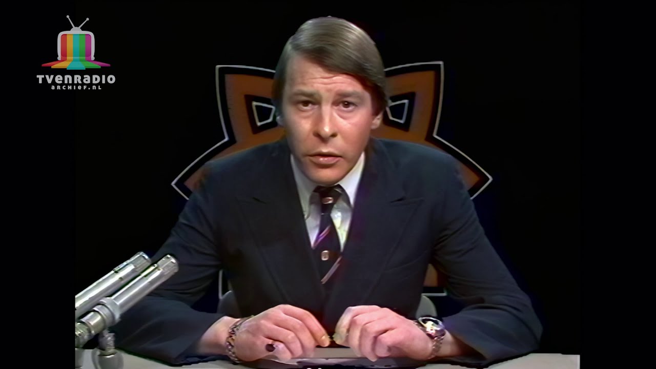 TROS Ledenwerf Hein van Nievelt TROS Aktua Marcel Bruins Treinkaping bij Wijster / Beilen 02-12-1975