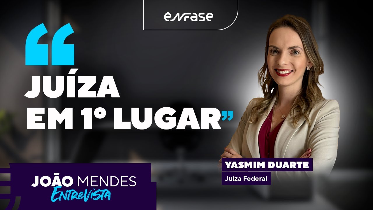 Juíza em 1° Lugar - JM Entrevista Yasmim Duarte