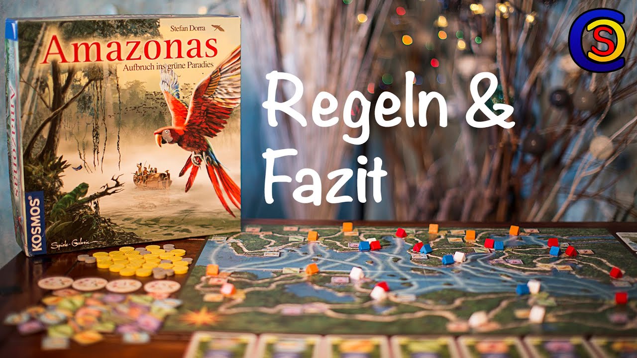 Brettspiel: Amazonas Regeln & Fazit