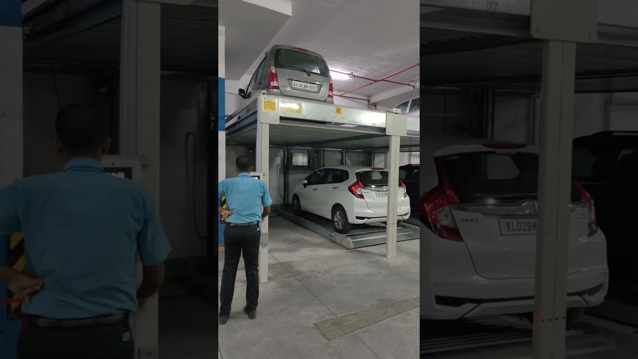 How Multi level car parking is Automatically done