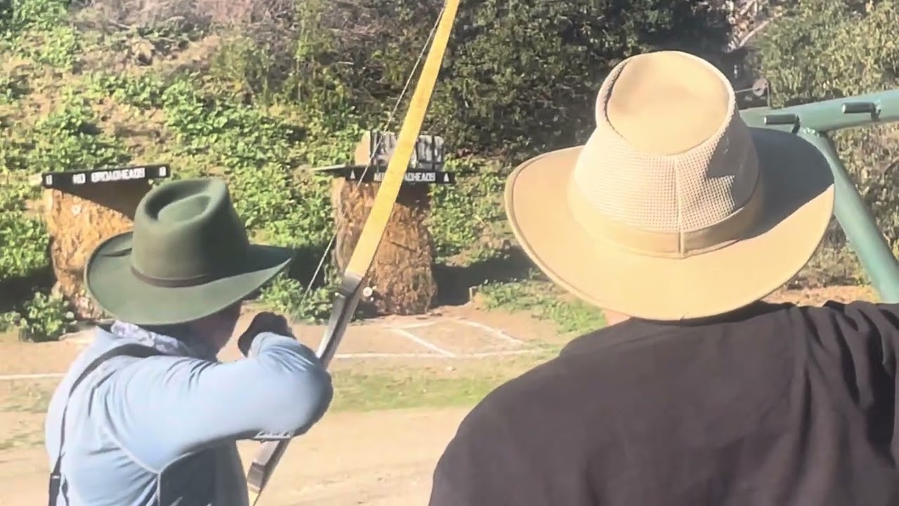 Filming the Pasadena Roving Archers