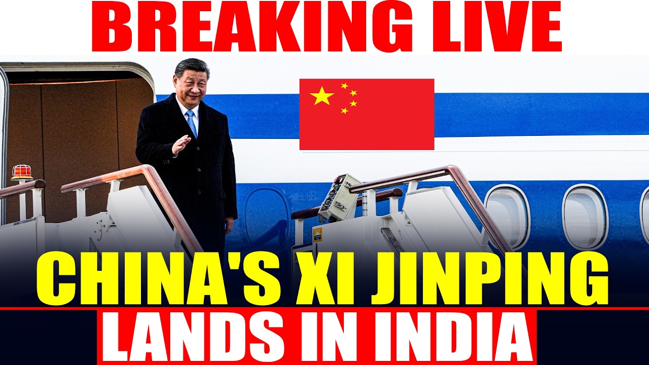 BIG BREAKING! Chinese President Xi Jinping Lands in India After 7 Years I BRICS Summit I PM Modi