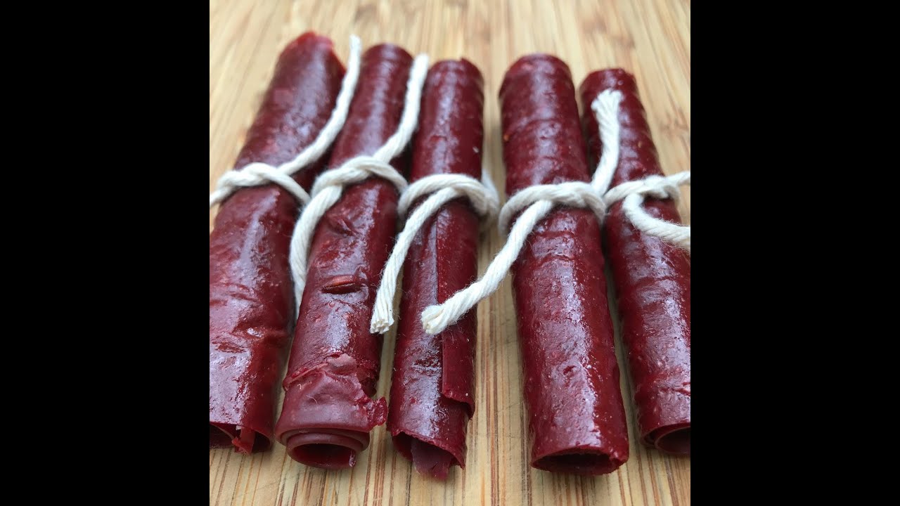 Autumn Olive Fruit Leather