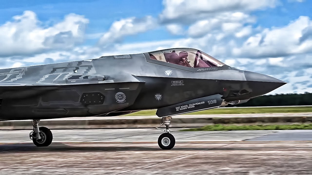 F-35A Lightning II • Launch At Eglin AFB (2021)
