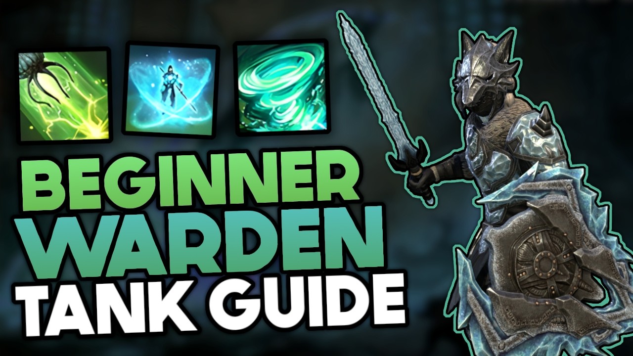 Beginner Warden Tank Guide & Build for PvE | Sets, Skills, CP etc. | ESO - Update 44