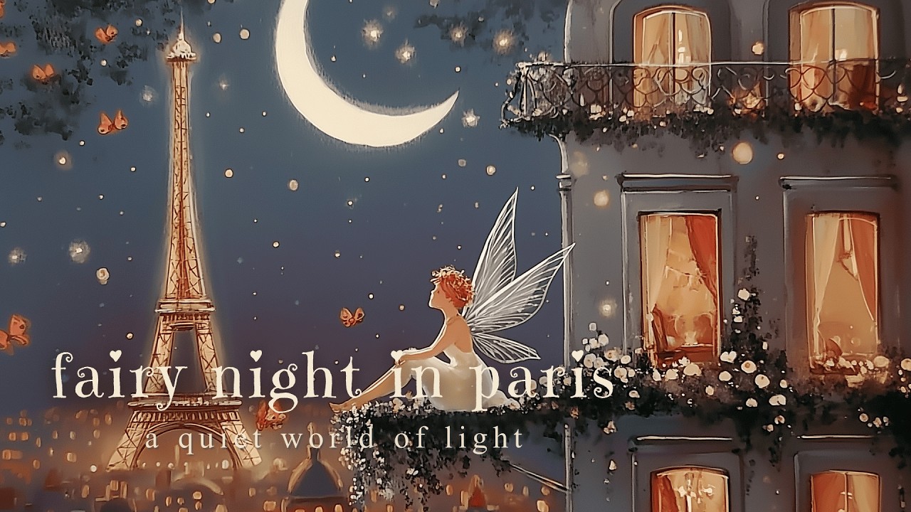 𝐏𝐀𝐑𝐈𝐒 𝐂𝐀𝐅𝐄́ 🗼 French Instrumental Music - Cozy Paris Café for Work & Study