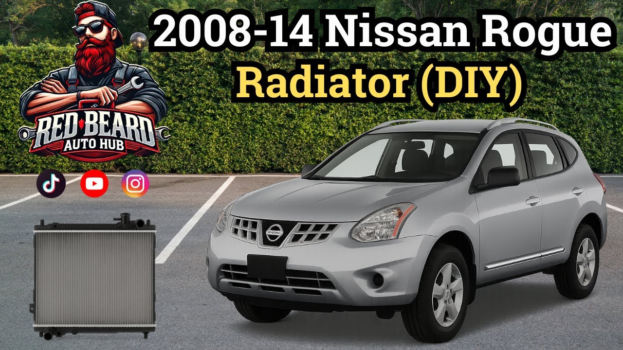 Замена радиатора Nissan Rogue (S35 2008–2013)