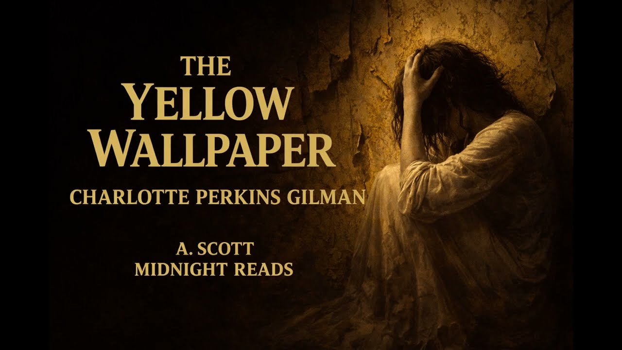 The Yellow Wallpaper | Dark Classic Sleep Story (Black Screen Audiobook)