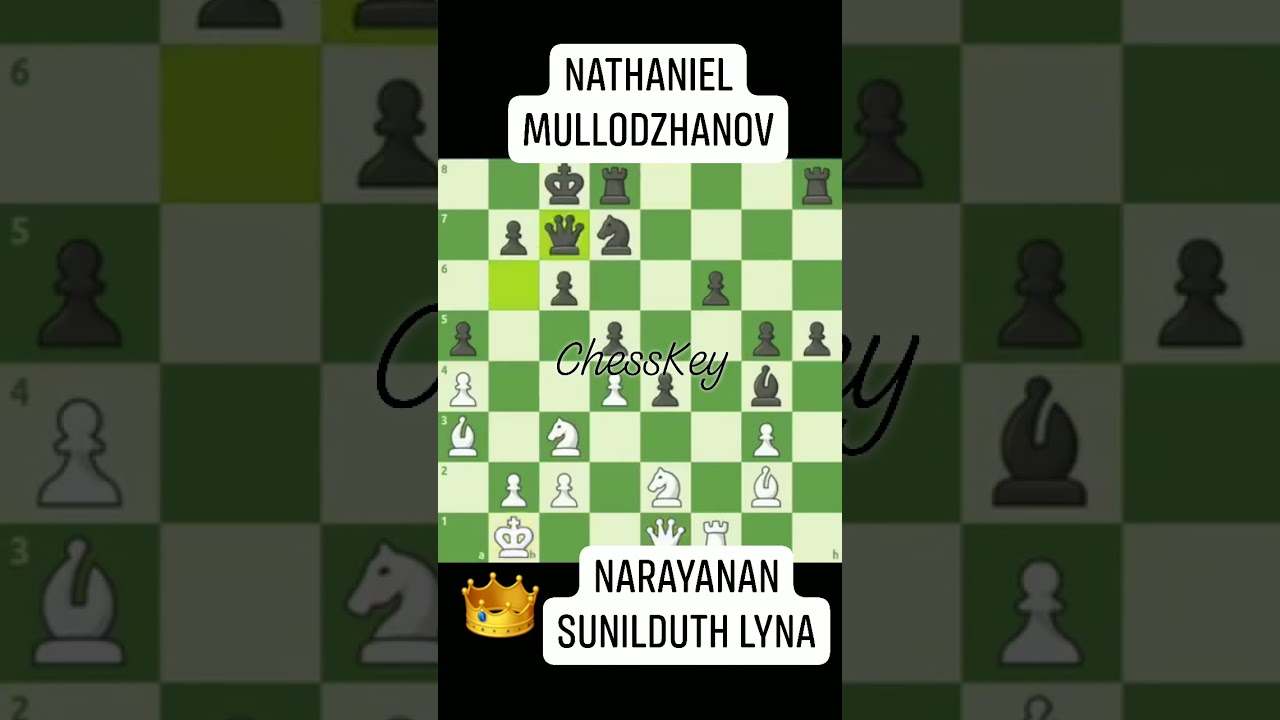 Narayanan Sunilduth Lyna beats Nathaniel Mullodzhanov 