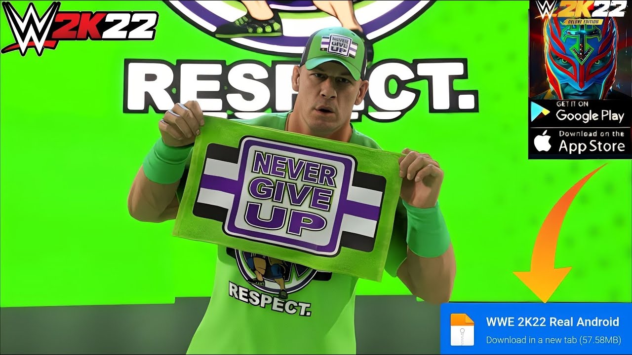 WWE 2K22 Real Android Mobile | Геймплей и загрузка