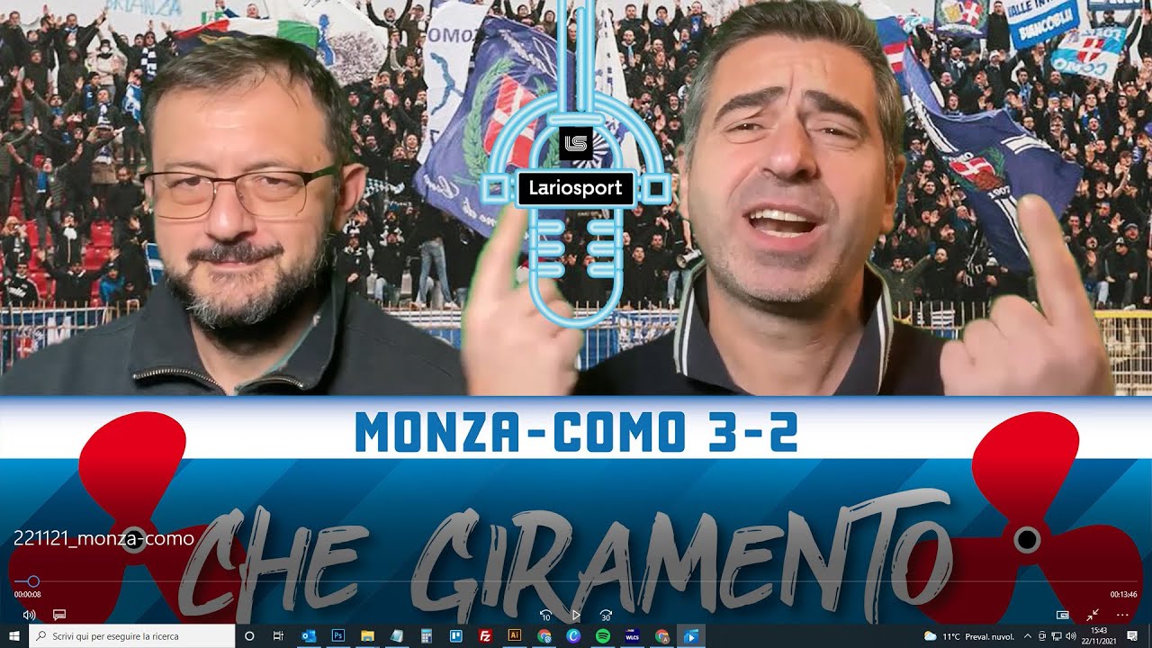 DIAMO I NUMERI PER IL COMO: Monza-Como 3-2