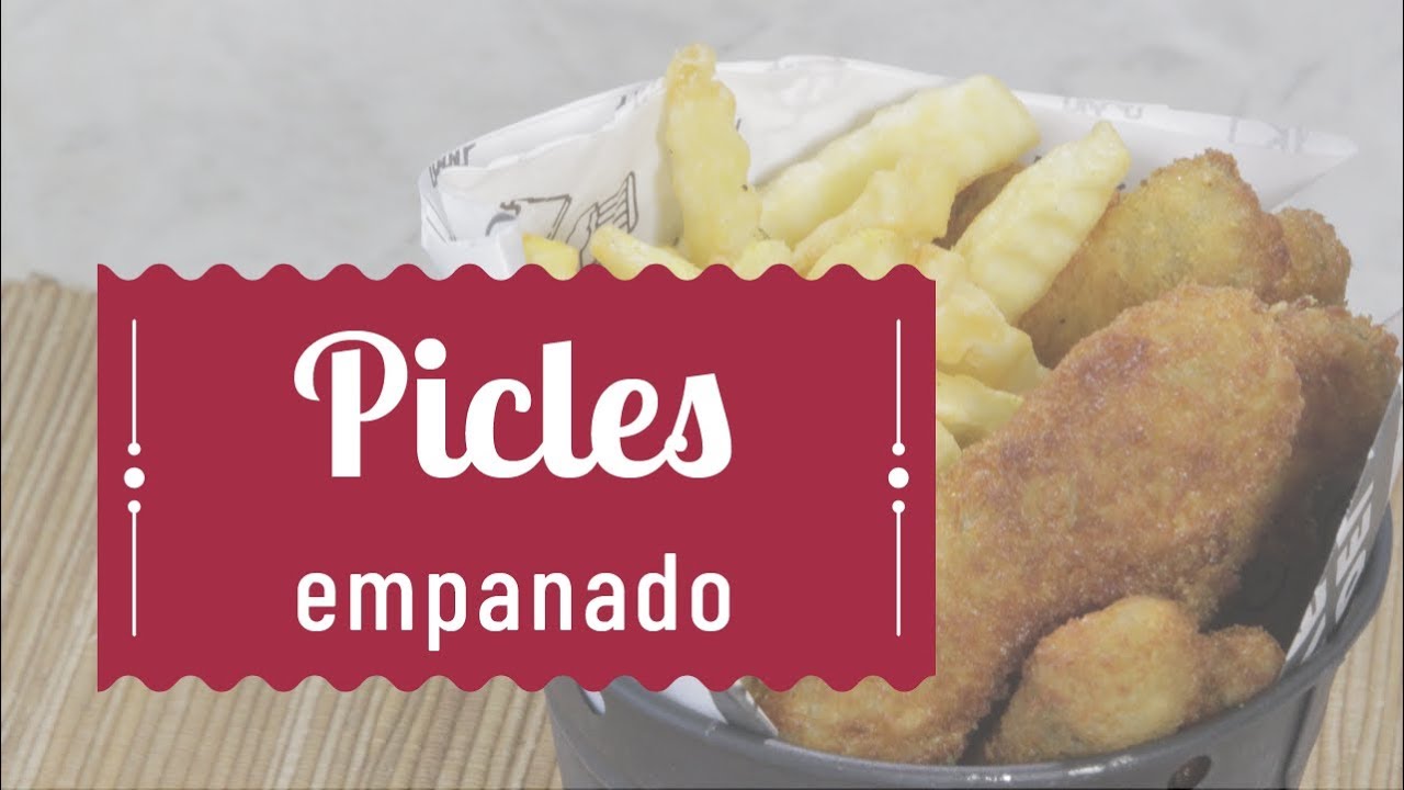 Como fazer picles empanado
