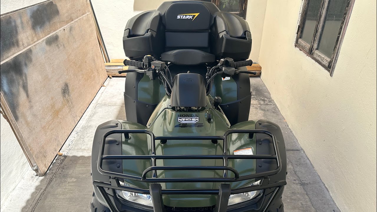 Cuatrimoto Honda Rancher 400cc AT GPS, 2005, 4x4…