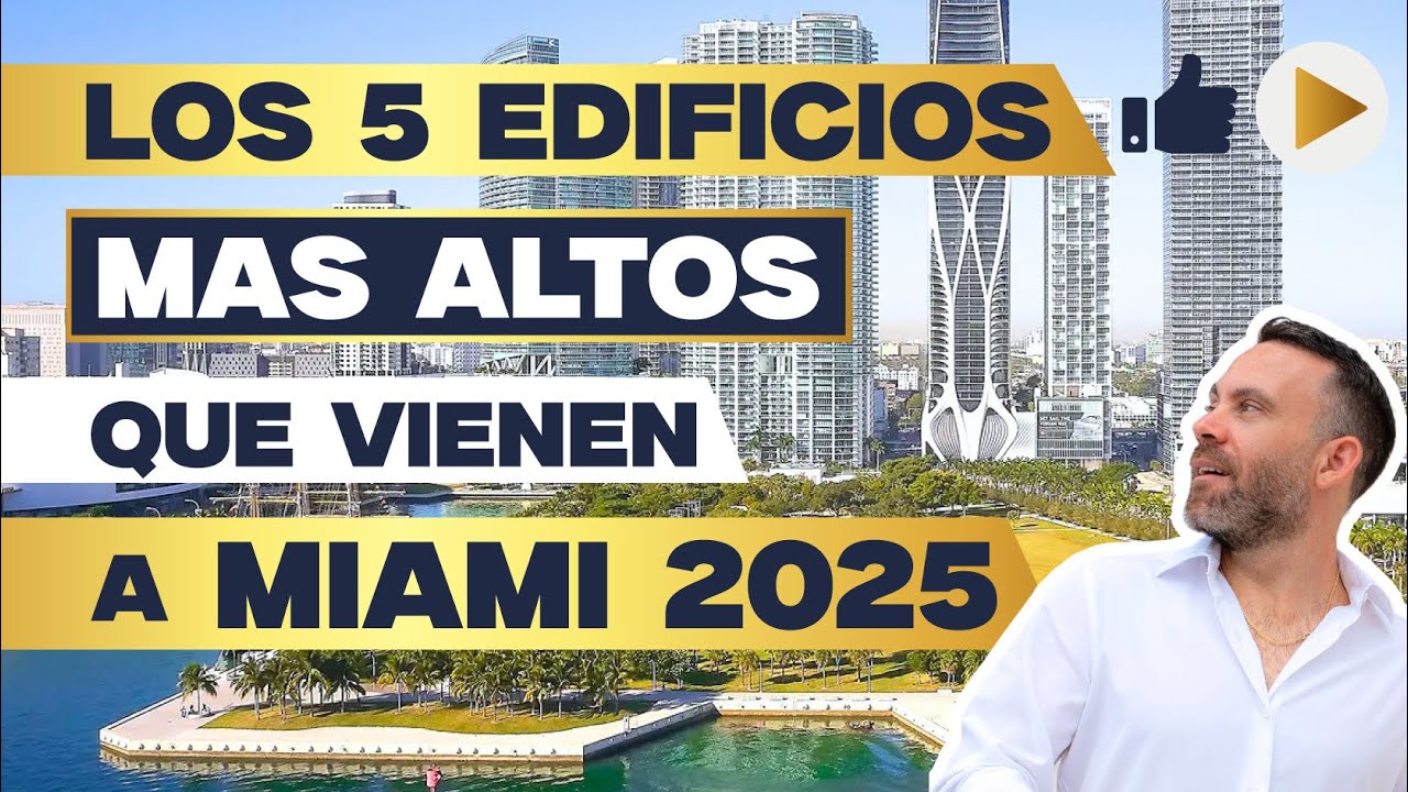 Las 5 MEGA TORRES Que Están Cambiando El Horizonte De Miami!