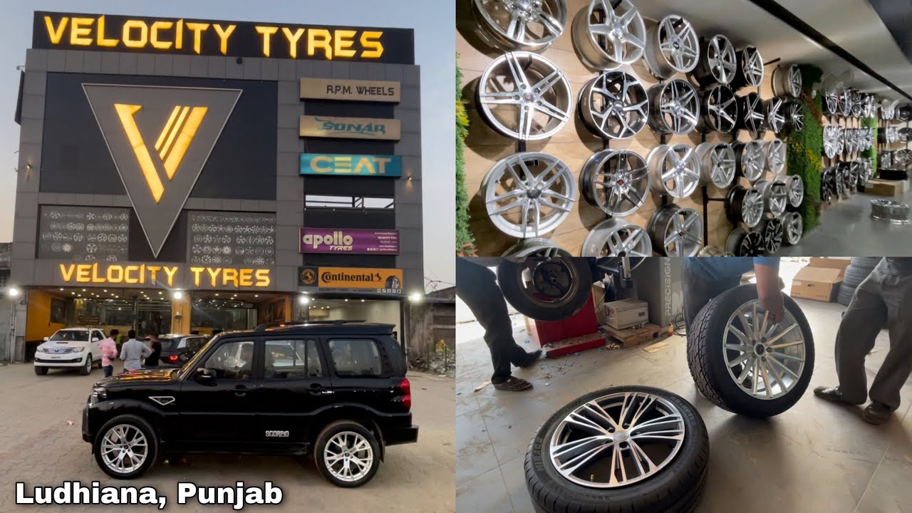 Литые диски | Mahindra Scorpio S11 | Новый дизайн 20, 21, 22 Nich | Шины | Шины Velocity, Лудхиана