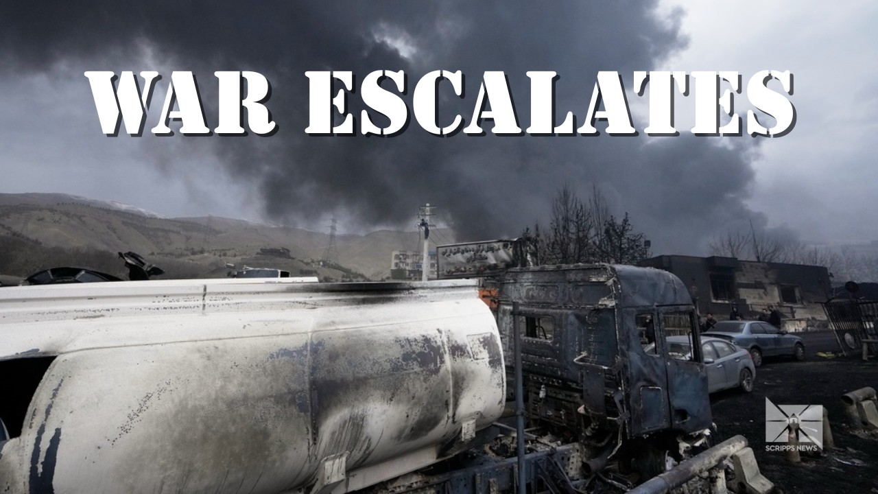 Iran launches regional strikes as Israel hits fuel depots in widening war e