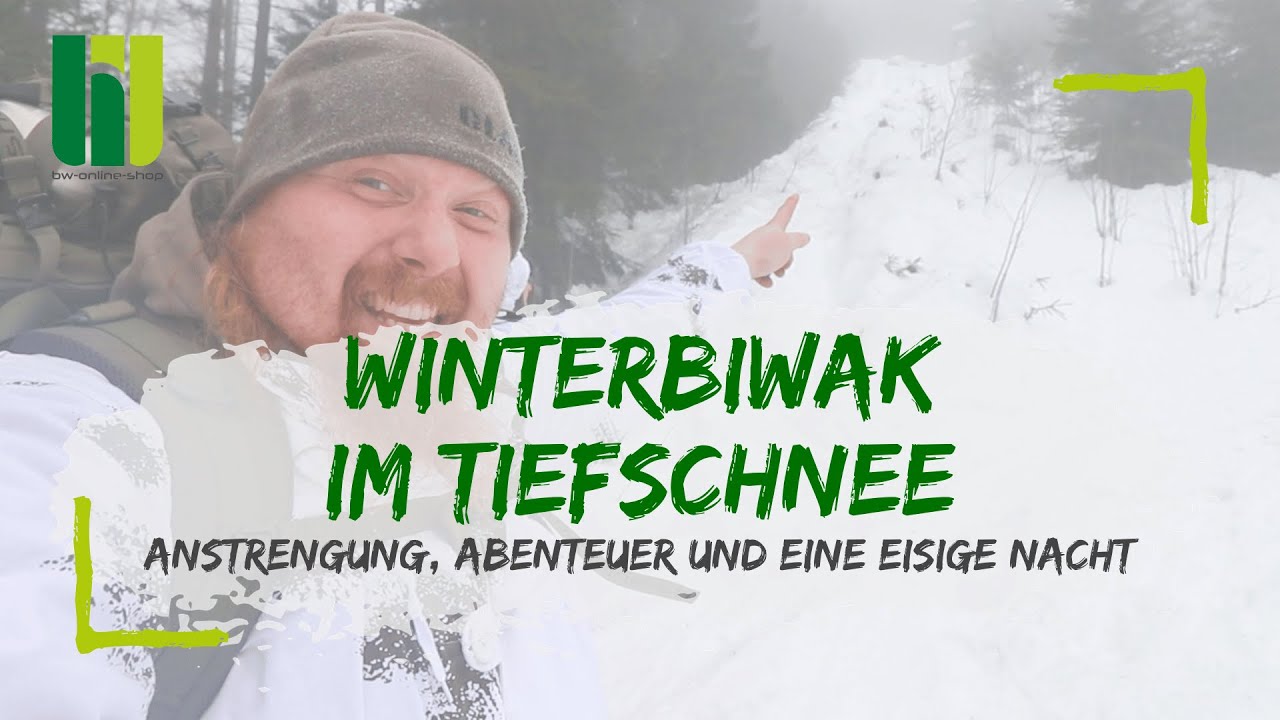 SURVIVAL ABENTEUER IM TIEFSCHNEE - Finden wir einen Spot für unser Winterbiwak?❄️🛖