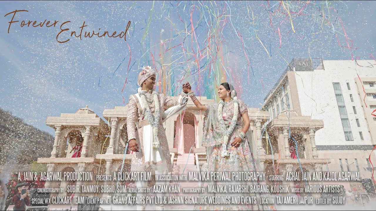 Achal & Kajol Wedding Highlights _ Taj Amer, Jaipur