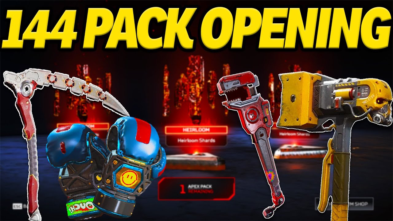 Opening 100+ Apex Legend Packs, Heirloom? (Season 14)