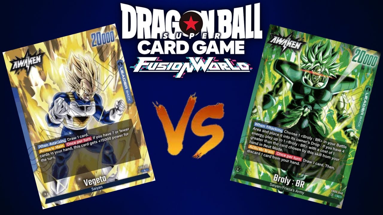 Blue Vegeta Vs Broly fb06 | TOP DECK GOD | Dragon Ball Super Fusion World Digital