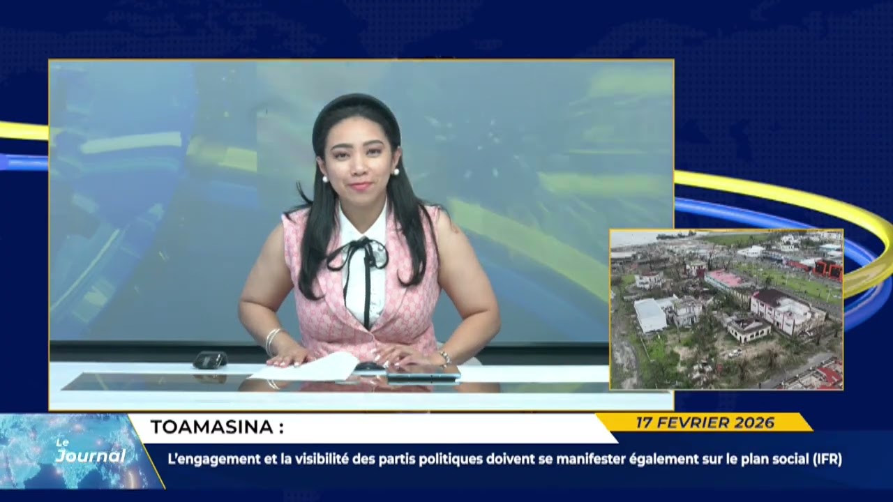 LE JOURNAL DU 17 FEVRIER 2026 BY TV PLUS MADAGASCAR