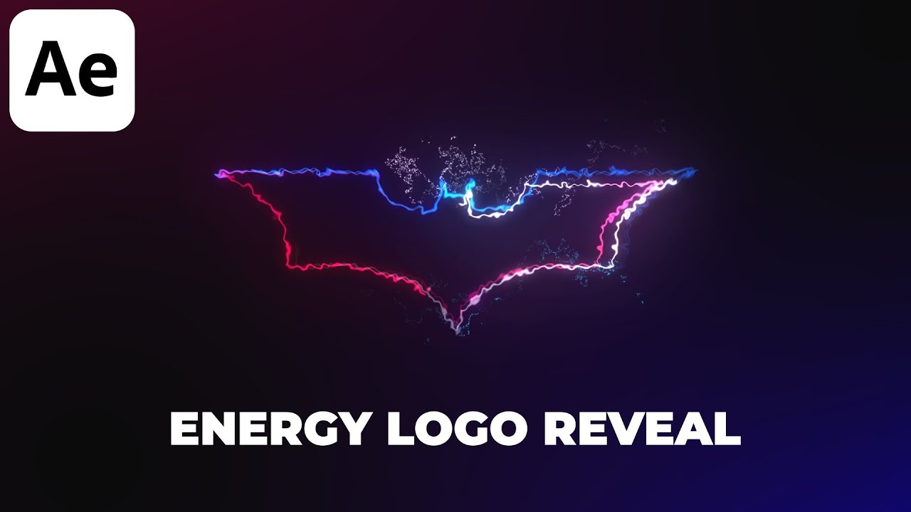 Electric Logo Reveal After Effects - After Effects Tutorial | No Plugins