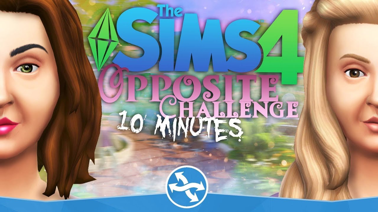 The Sims 4 PL | 10 Minutes + Opposite CAS Challenge w/ Tula