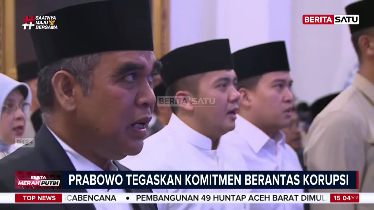 Prabowo Tegaskan Perang Habis-Habisan Lawan Korupsi di Peringatan Nuzulul Quran #beritasatu