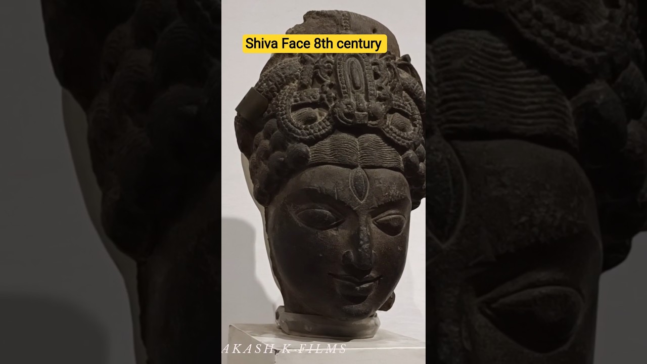 Shiva Face from 8th century 😱, Albert Hall Museum jaipur 
