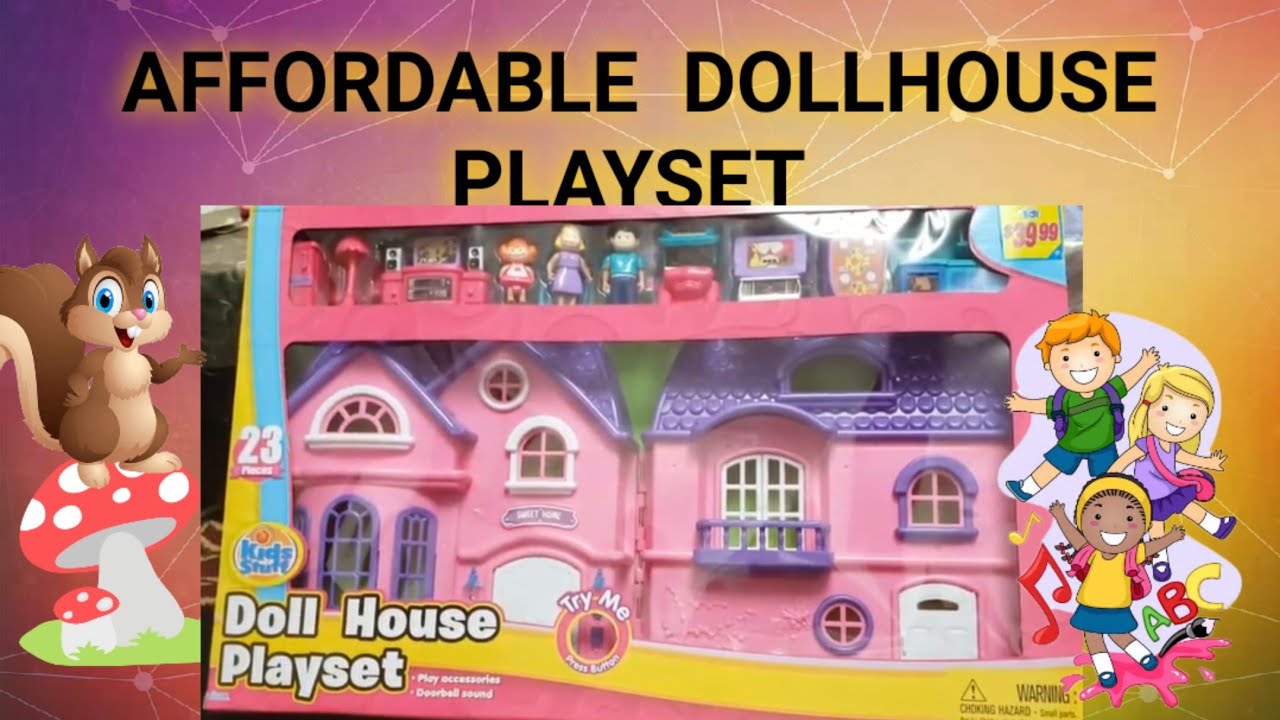 Unboxing Dollhouse playset #dollhouseplayset #dollhouse #unboxingtoys #affordabletoys #WithMe