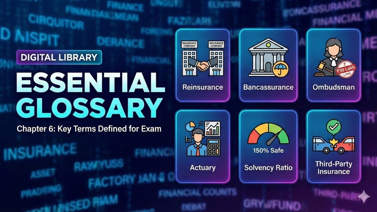 Important Insurance Terms You Must Know | Reinsurance, Bancassurance & Solvency Ratio