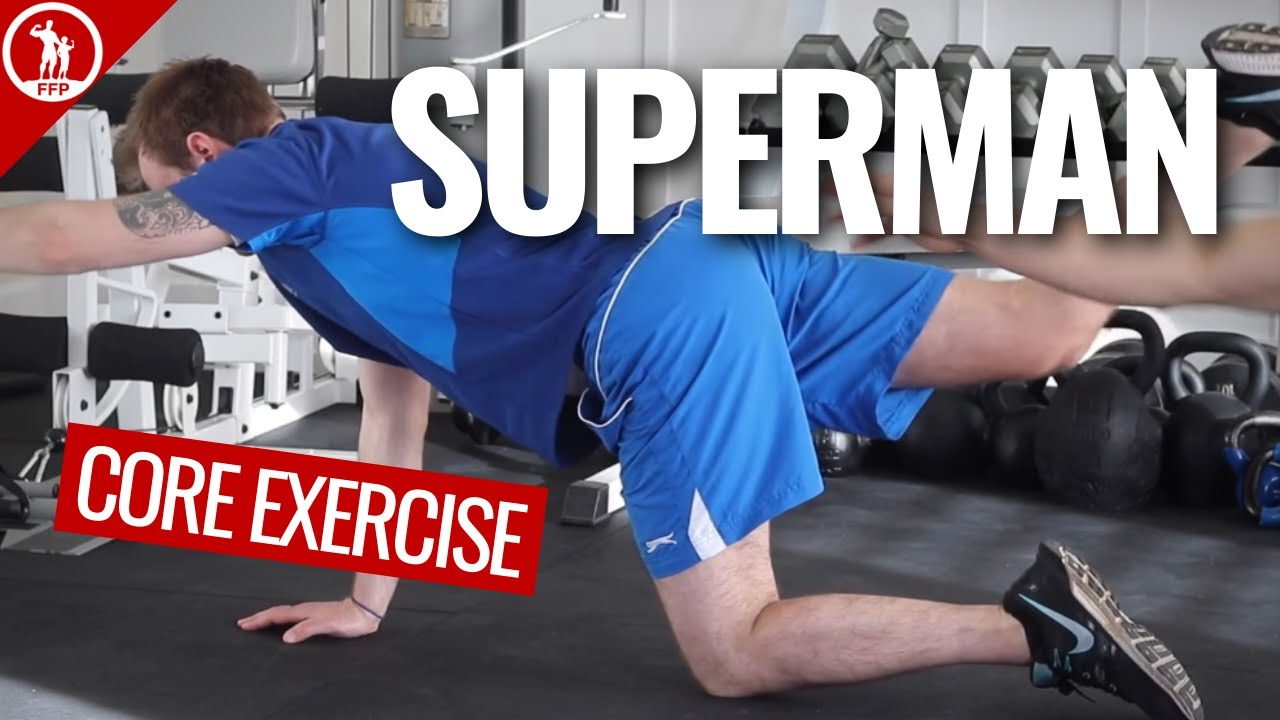 2-Point Superman Exercise Tutorial &mdash; (CORE BALANCE EXERCISE)