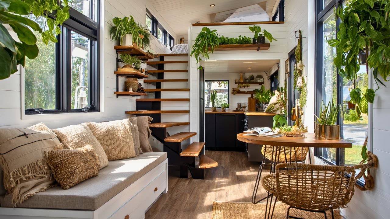 Step Inside The Most Inspiring Tiny House With Sustainable Design Innovations