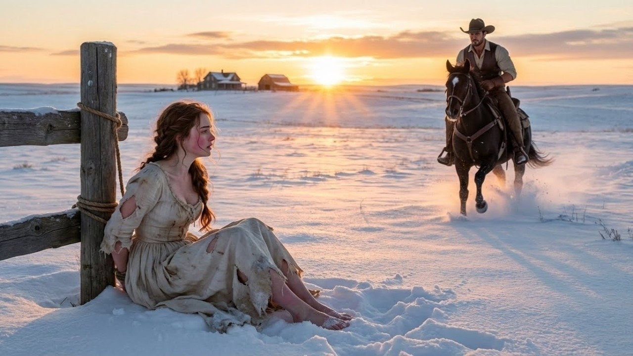 Das Mädchen wurde von ihren grausamen Schwiegereltern an einen Zaun gebunden – bis ein Rancher kam..