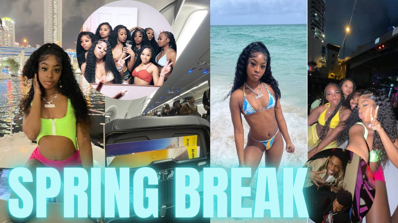 SPRING BREAK IN MIAMI 🌴| yachts,speed boat, parties / Made It Out The Group Chat