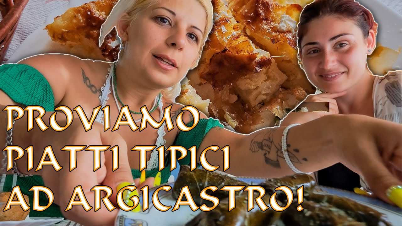 PROVIAMO PIATTI TIPICI ALBANESI AD ARGIROCASTRO - #ALBANIA