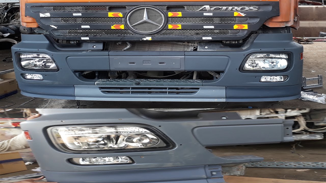 How to fit a new actress truck bumper