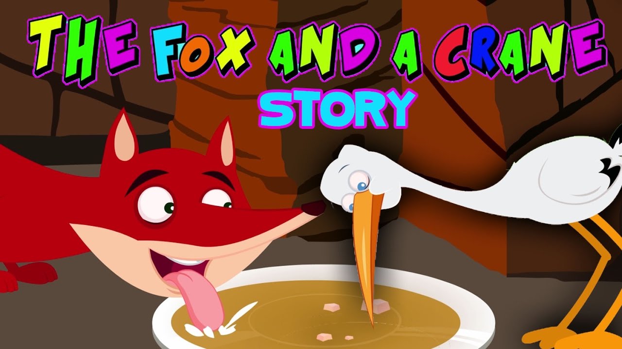 The Fox and Crane Moral Bedtime Story For Kids 2017 | Twinkle TV