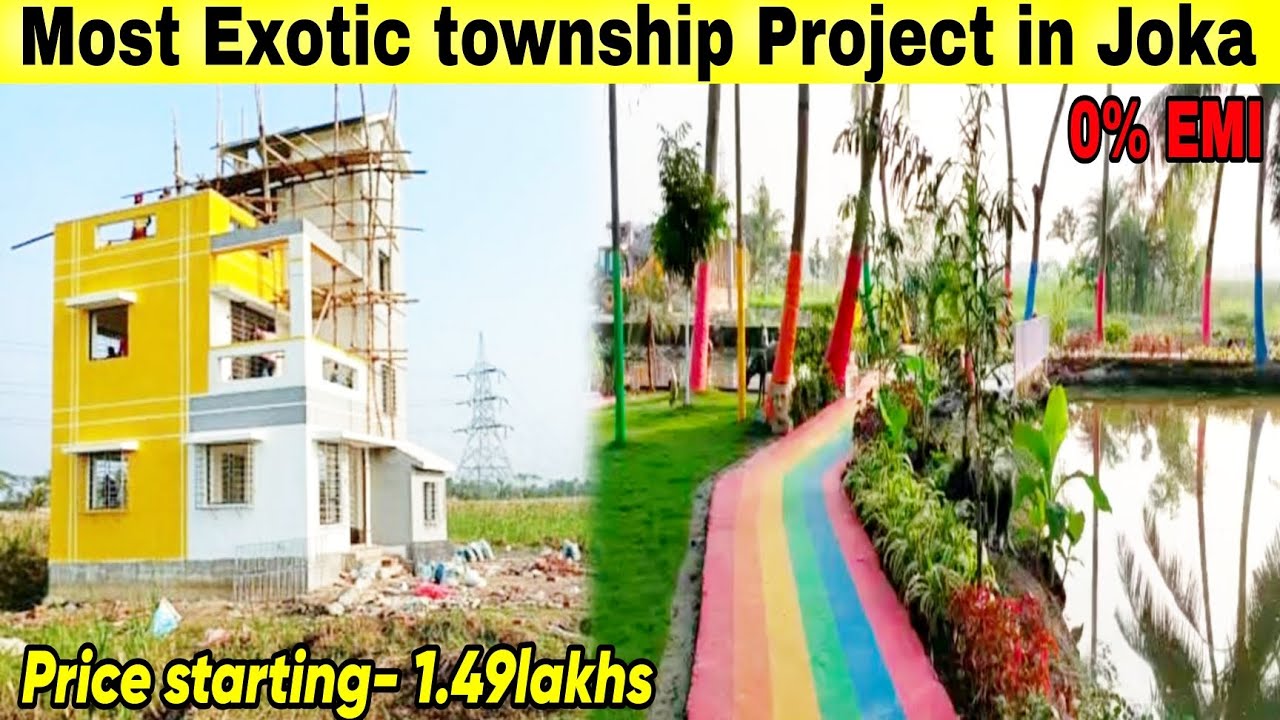 The Most Affordable Project in Joka starting from 1.49 lakhs | land in joka, banglow, flats