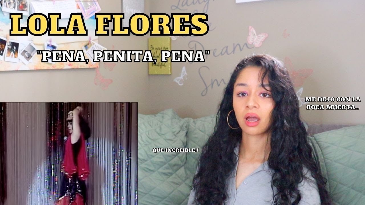 REACCIONO por PRIMERA VEZ a LOLA FLORES - 