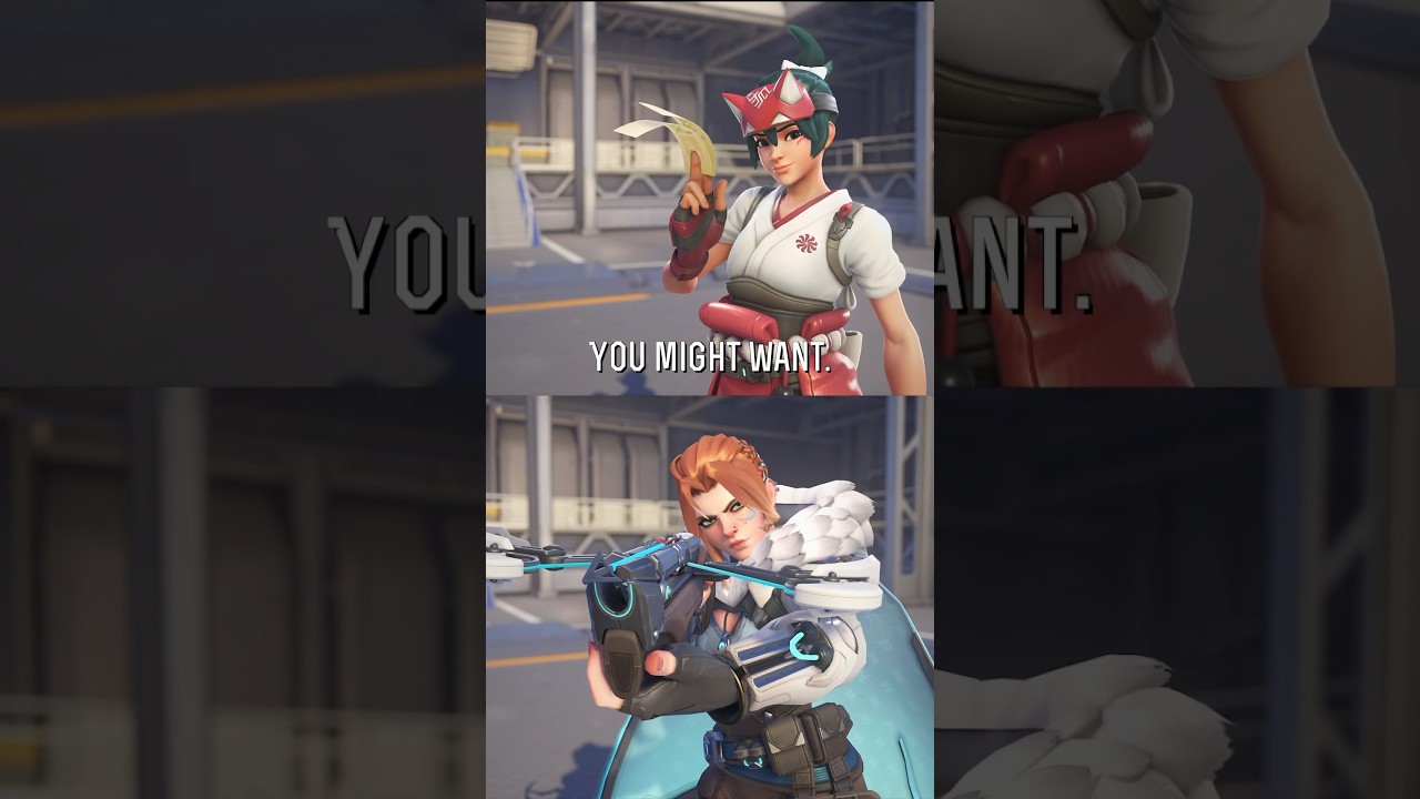 NEW Freja and Kiriko interaction - Overwatch 2